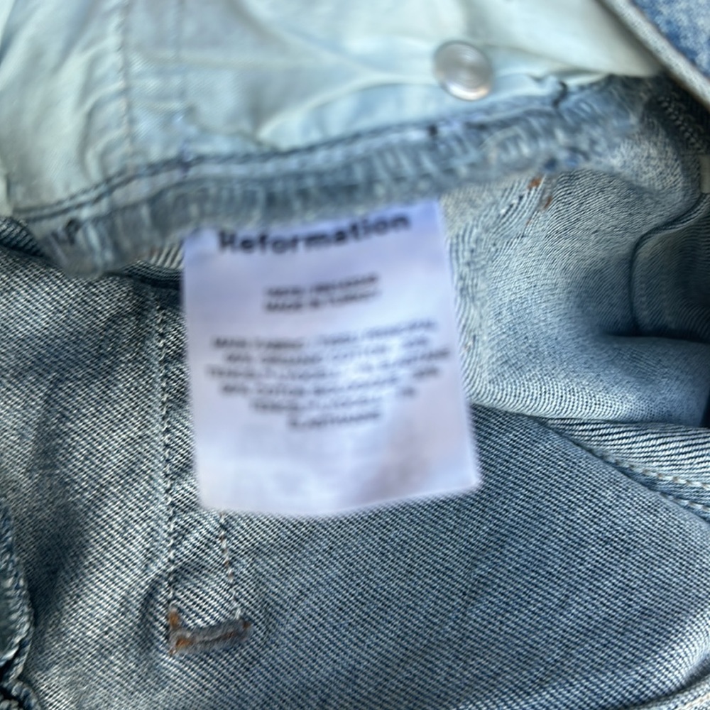 Reformation Wash Maya Jeans - Picture 7 of 7
